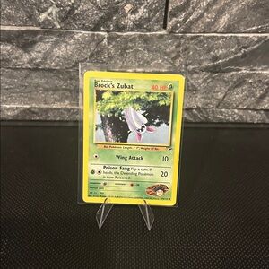 Pokemon Brock’s Zubat 74/132 Vintage from Gym Heroes Unlimited (2000) M/NM